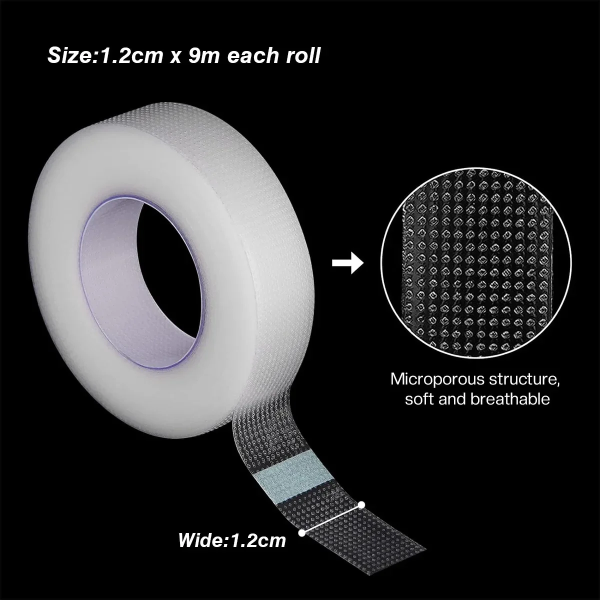 1/3/10pcs Eyelashes Extension PE Adhesive Tape Under Eye Patch Eye Tapes for Lashes Grafting Fake Eyelash Eyeliner Tapes
