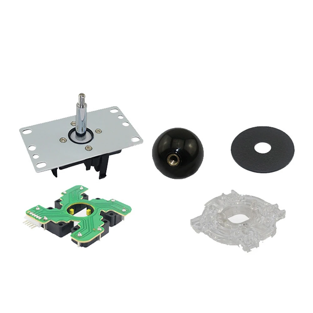 Arcade Joystick Controller Joystick JoystickCircuit Board 5P Pin Without Light Joystick Game Console Handle I