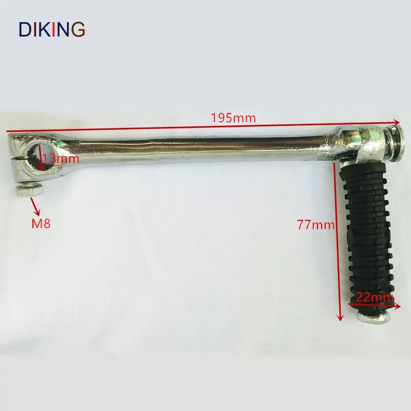 Diking Moto Kick Start Leva Pedale Per Honda Crf50 Apollo 110Cc 125-140Cc Motore Pit Dirt Bike Atv Scooter Veicoli A Motore