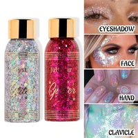 Multifunctional Eye Glitter Nail Hair Body Face Glitter Gel Art Flash Sequins Festival Stage Glitter Liquid Eyeshadow Decoration 1