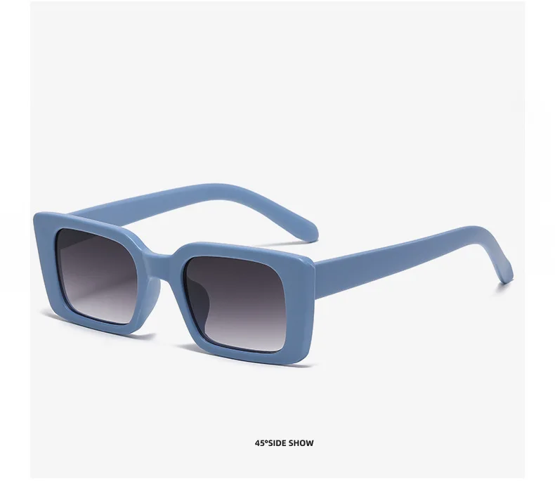 Vintage Square Sunglasses For Women Retro Gradient Designer Shades_voghion.com