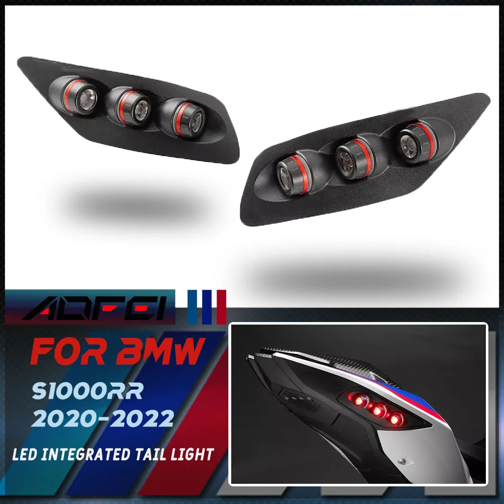 

S1000RR Motorcycle In-Tail LED Integrated Tail Light Fit For BMW S1000RR 2019 2020 2021 2022 S 1000 RR LED Turn Signal Light