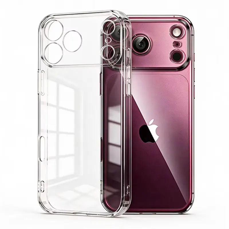 Ultra Thin Transparent Silicone Bumper Phone Case