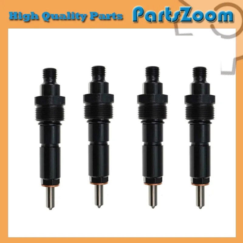 

4X Fuel Injector J919331 for Case-IH Skid Steer 1840 1845C Backhoe 580 680L