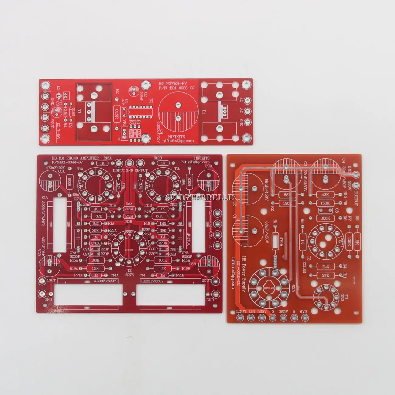 

HiFi L3 12AY7 /6072A трубка Riaa MM Phono Amp Board PCB + плата питания PCB
