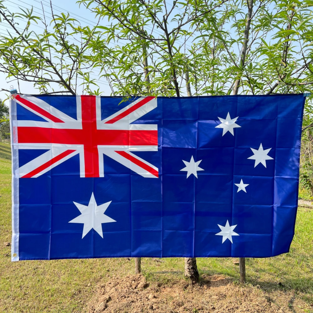 Australian Flag 90x150cm Polyester Hanging Decoration – Home & Outdoor Use