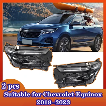 Suitable to Chevrolet Equinox LED projector lens high low beam 6000K brightness headlights assembly 26255413 26255412 2019-2023