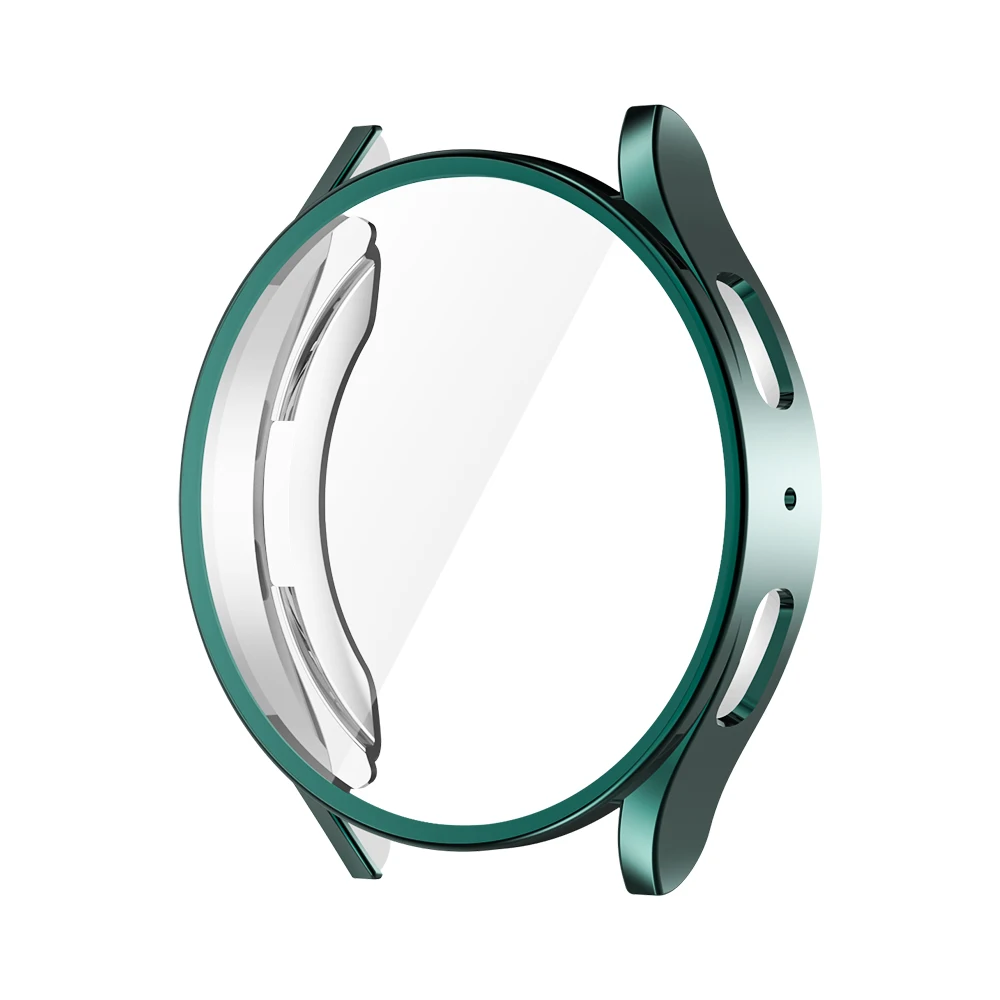thumbnail image 1 of Funda protectora para Samsung Galaxy Watch 7 4 5 6 40 mm 44 mm, funda de silicona TPU, protección de pantalla, accesorios completos, 1 of 5