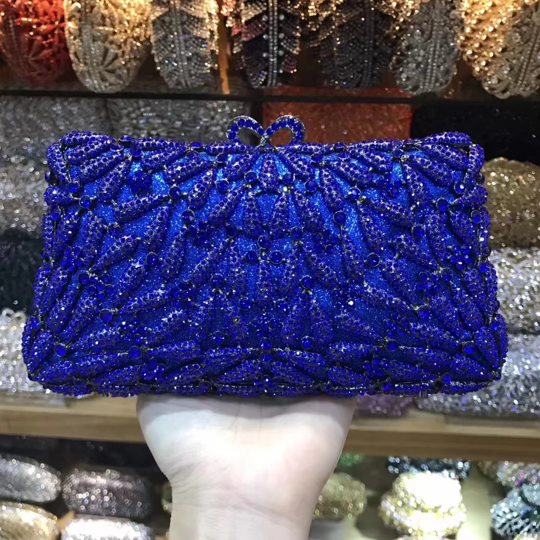 Yuanbang Womens Evening Clutch Bag, Evening Handbag,Violet, Women's, Purple