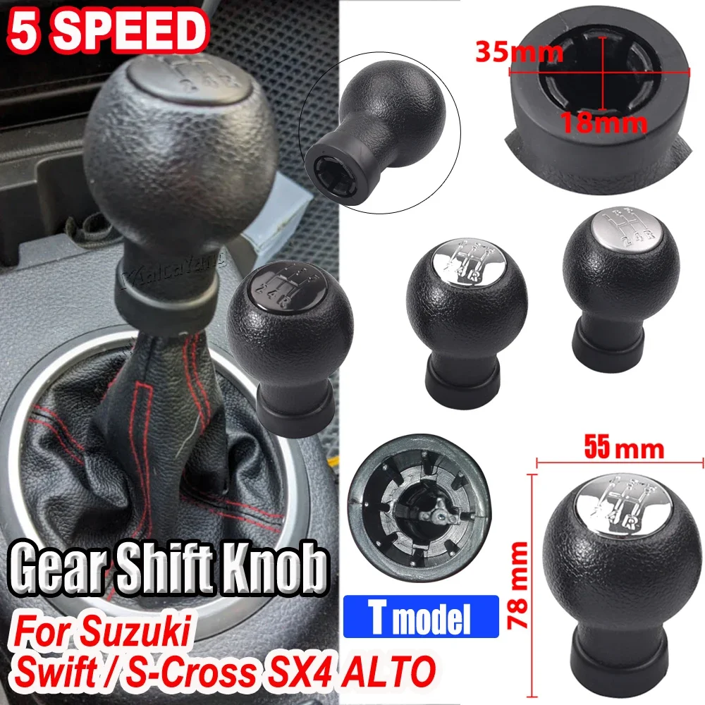 Pommeau De Levier De Vitesse SUZUKI SX4 (à Partir De 2006) - Modèle Manuel, Référence NTY - Neuf En Boîte