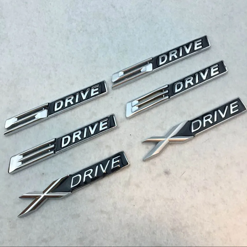 BMW XDrive Emblem Glossy Black - Kofferraum Logo Aufkleber Für 3er 5er X3 X5 Modelle