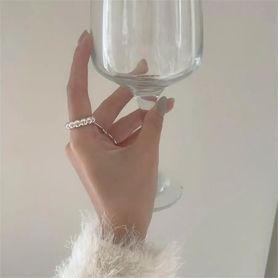 SHANICE ?여성을위한 실버 S925 페르시 반지 결혼식 100%  쌓을 수있는 손가락 반지 쥬얼리