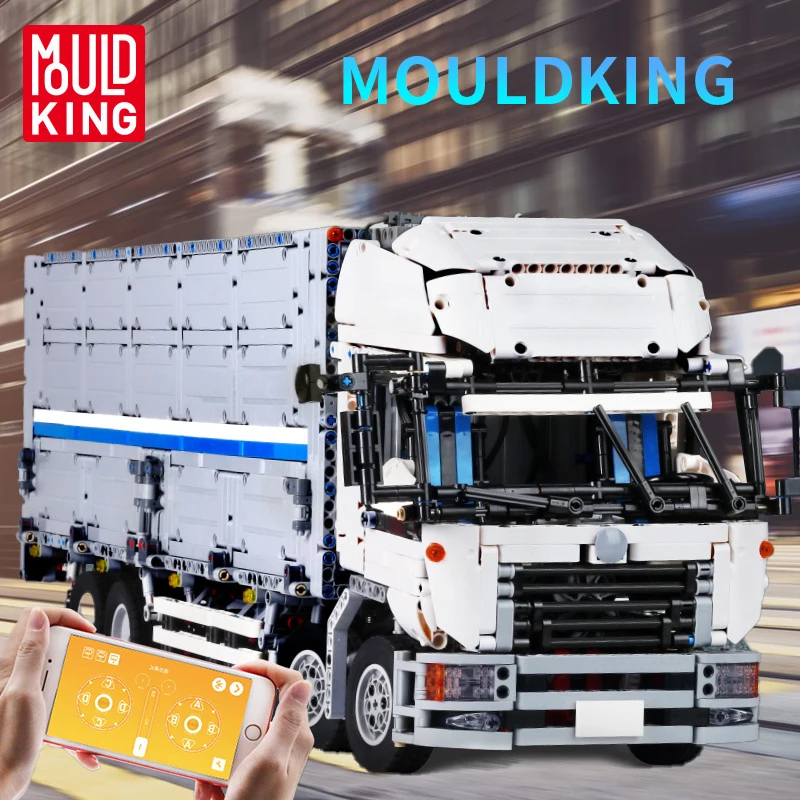 

MOULDKING 13139 Educational Toys for Boys MOC-1389 Rc Car Wing Body Truck High-tech Model Kit Bricks Blocks Building Power Toy