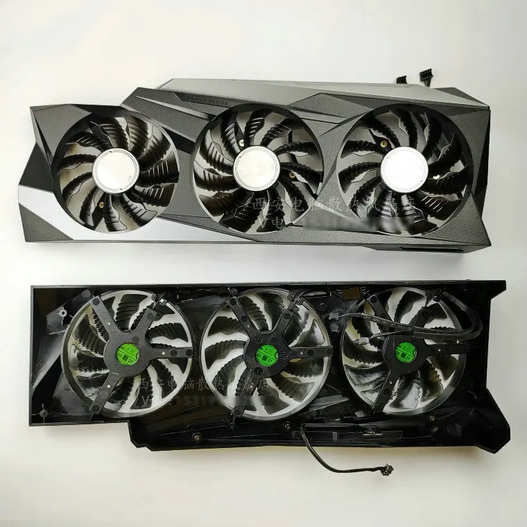 Escudo do Quadro do Ventilador de Refrigeração para Gigabyte Geforce Rtx3070 Rtx3080 Rtx3080ti Rtx3090 Gaming Gaphics Placa de Vídeo o