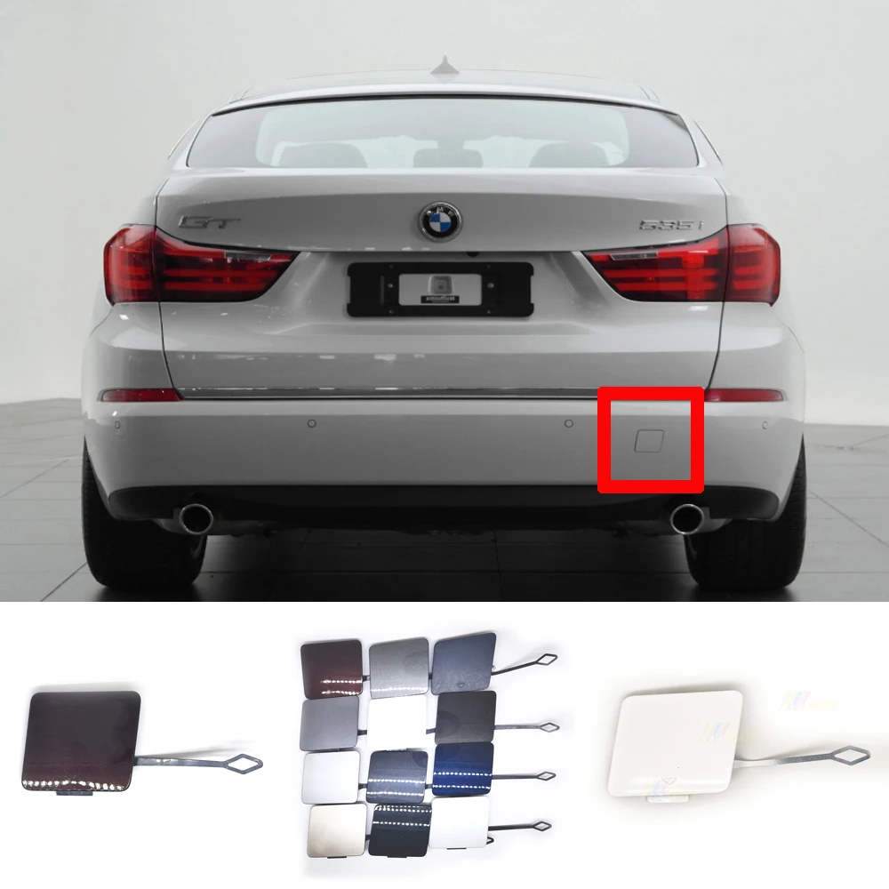 

Подходит для 14-17 BMW GT 5 серии GT5 F07 LCI 520d 530d 530dX 535d 535dX 535i 535iX 550i 550iX задний буксировочный чехол 51127341773 Gran Туризм