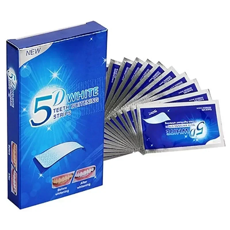 5D Teeth Whitening Toothpaste 7 Bags 14 Pieces