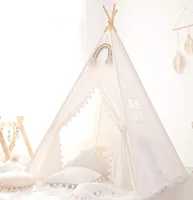 1.35/1.6m Tent For Kid Play House Wigwam for Children Portable Children Tipi Tents Teepee  Tipi Infantil Kid Tent Girl play room 1