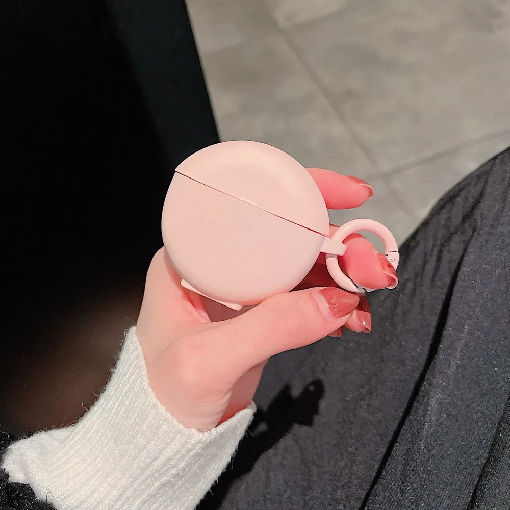 버클이 있는 고품질 실리콘 이어폰 케이스, 에어 프로 6 TWS 보호 무선 이어폰 커버, 레노버 라이브팟 HT38