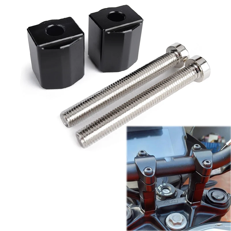 

Переходники для руля, пара адаптеров для руля 790 890 1050 1090 1190 Adventure R L S T Super ADV 1290 Superduke GT 1290 20