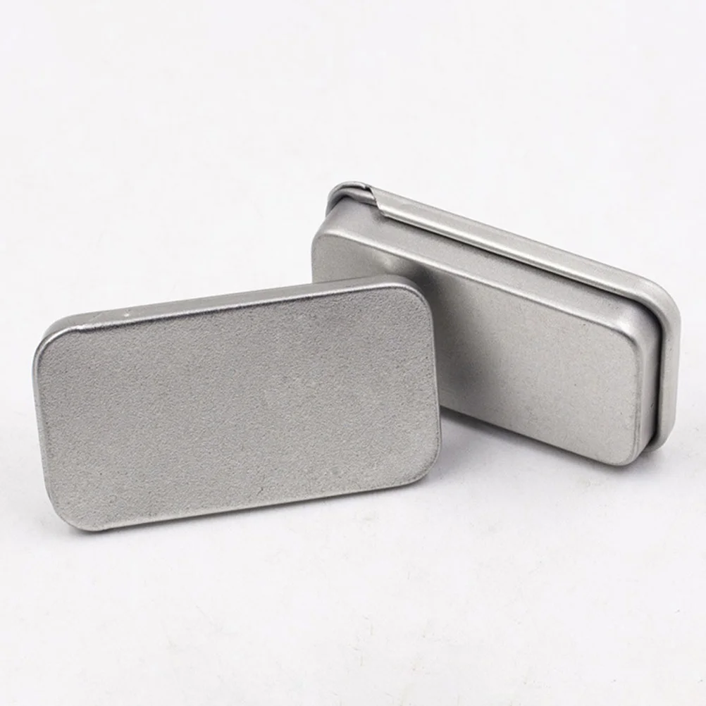 

18 шт. коробка для бальзама жестяные контейнеры пустые банки прямоугольные банки футляры для конфет