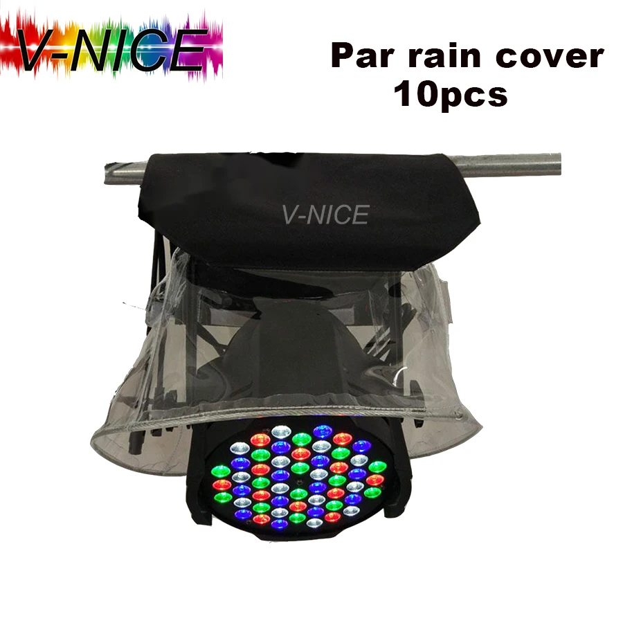 10pcs Led Par Cover Plastic Rain Cover Dmx 18/24pcs Led Par Moving Head