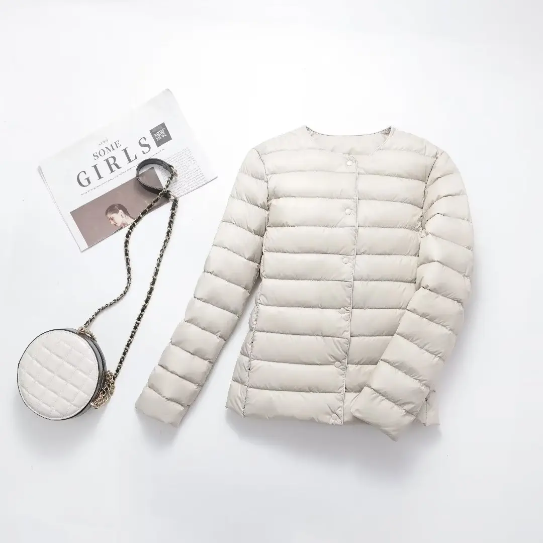 Matt Fabric Ultra Light Duck Down Women Lightweight Coat Warm Female Windbreaker Parka Women's Down Jackets Plus Coats
