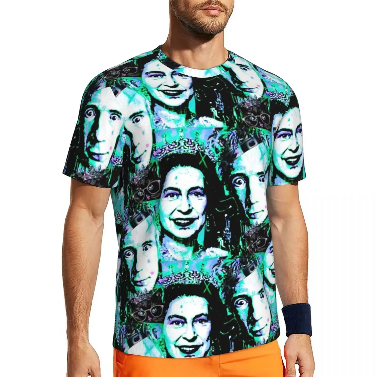 

Спортивная футболка для пары, яркая модная женская летняя футболка с круглым вырезом Y2K, забавная одежда, подарок на день рождения