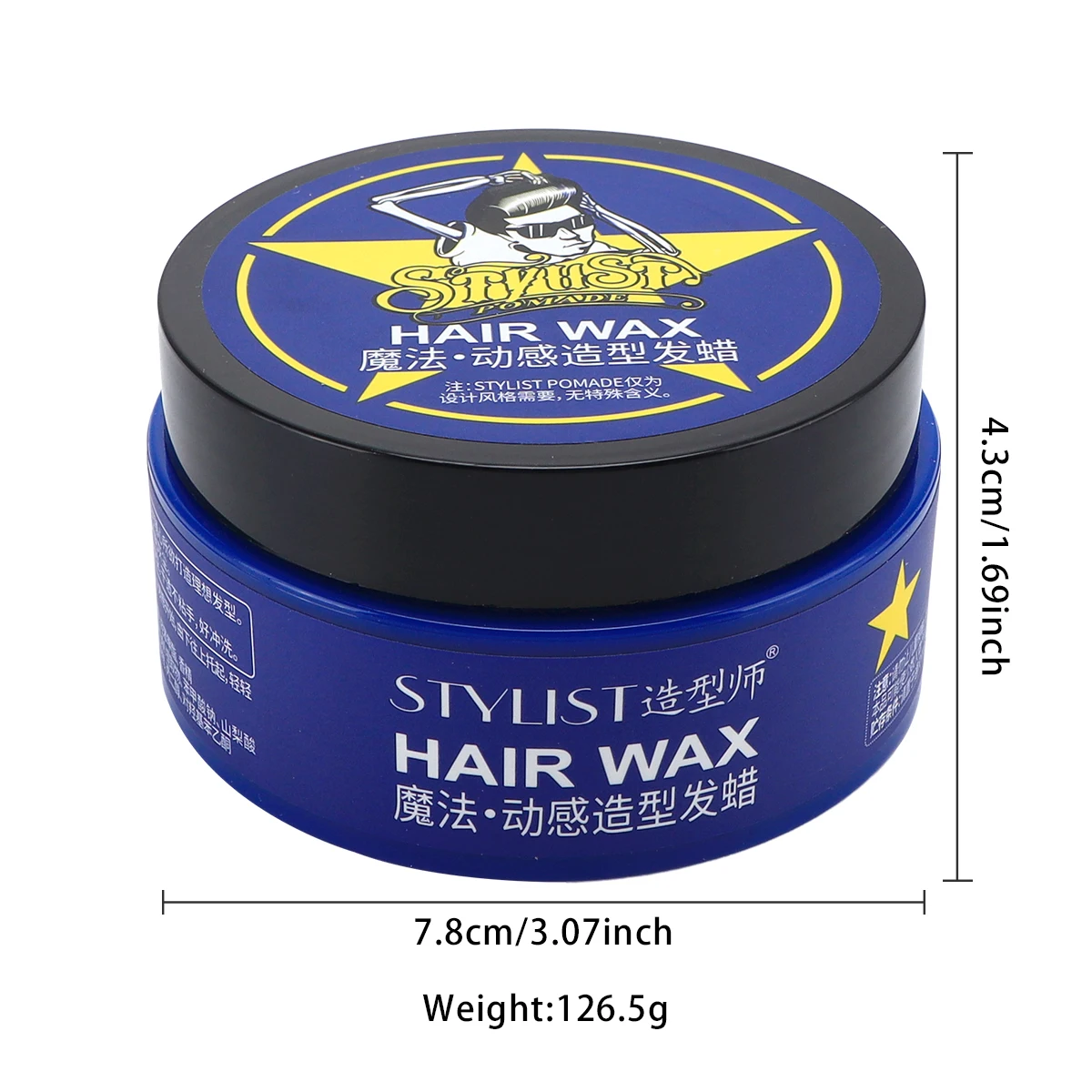 Hairdresser Styling Hair Pomade Barber Restoring Ointment Men's Hairstylist Gel Hairdressing Salon Supplies