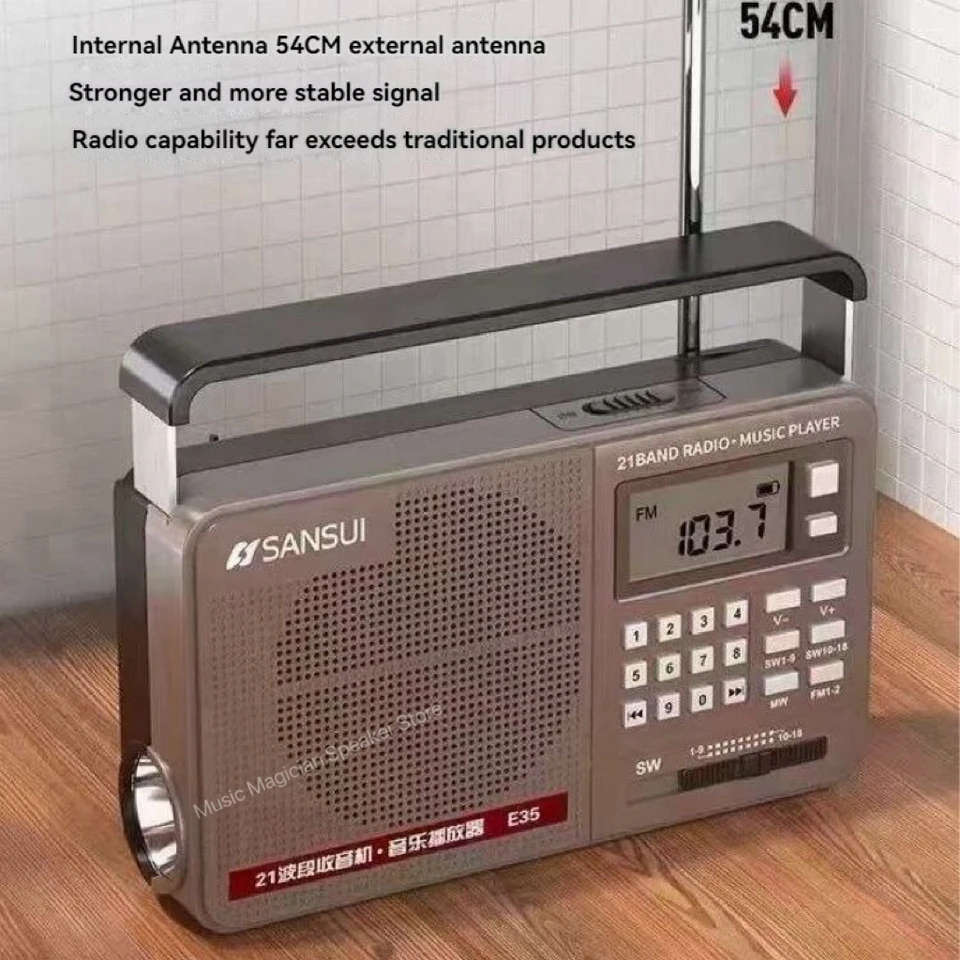 レトロアナログラジオ MW/SW対応 Retoro Sound レトロサウンド・ラジオ・カセット・レコーダー - 株式