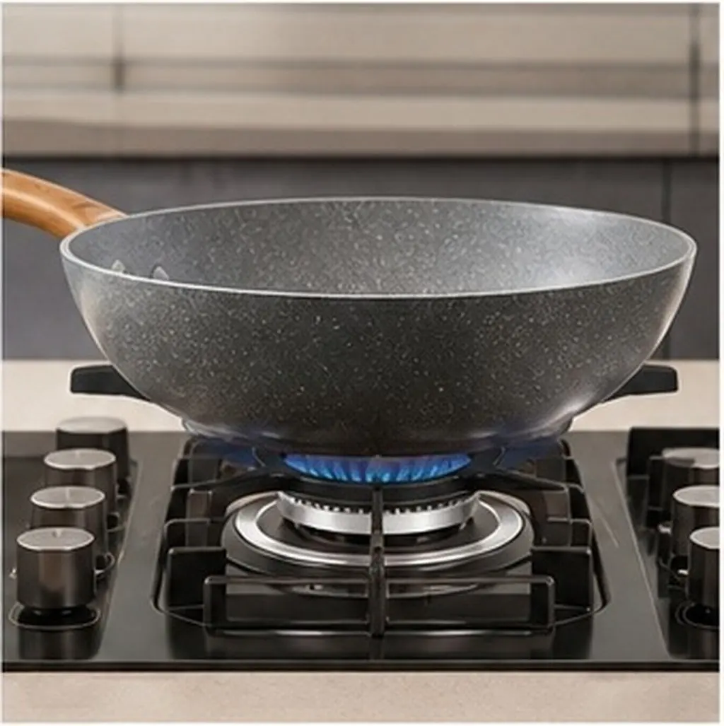 Gas Stove Rack Heavy Duty Iron Anti-Slip Stable Wok Support Pot Holder Kitchen Metal Stove Bracket Cooking Tool