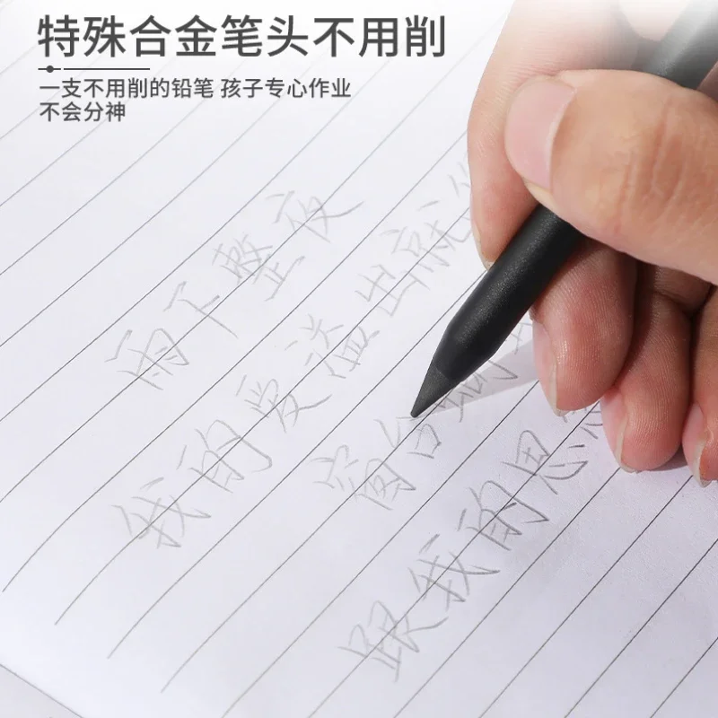 Business Simple New Technology Unlimited Writing Pencil No Ink Novelty Pen Art Sketch Painting Tools Student Stationery Office 4