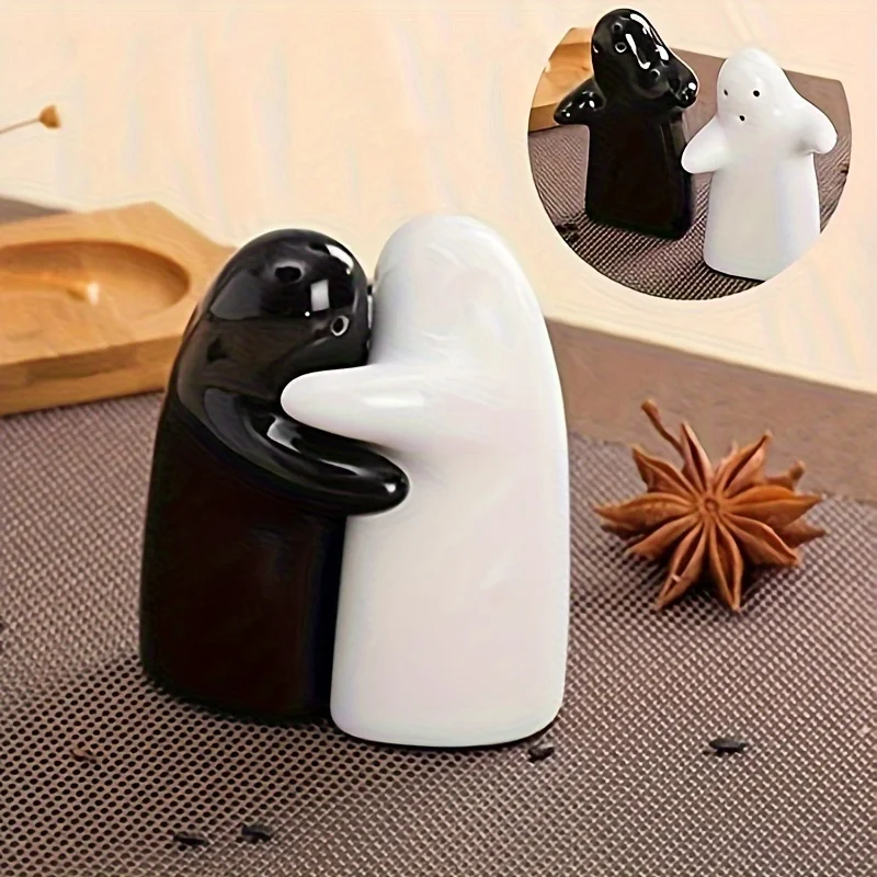 Ceramic Storage Jar 1PC Solid Seasoning Screen Pepper Shaker Wedding Gift