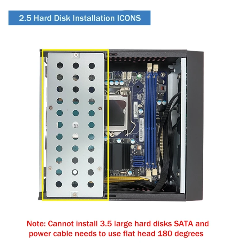 HTPC 호스트 DC 전원 공급 장치, 산업용 제어 섀시, 홈 데스크탑 컴퓨터 케이스, M09, 1 개