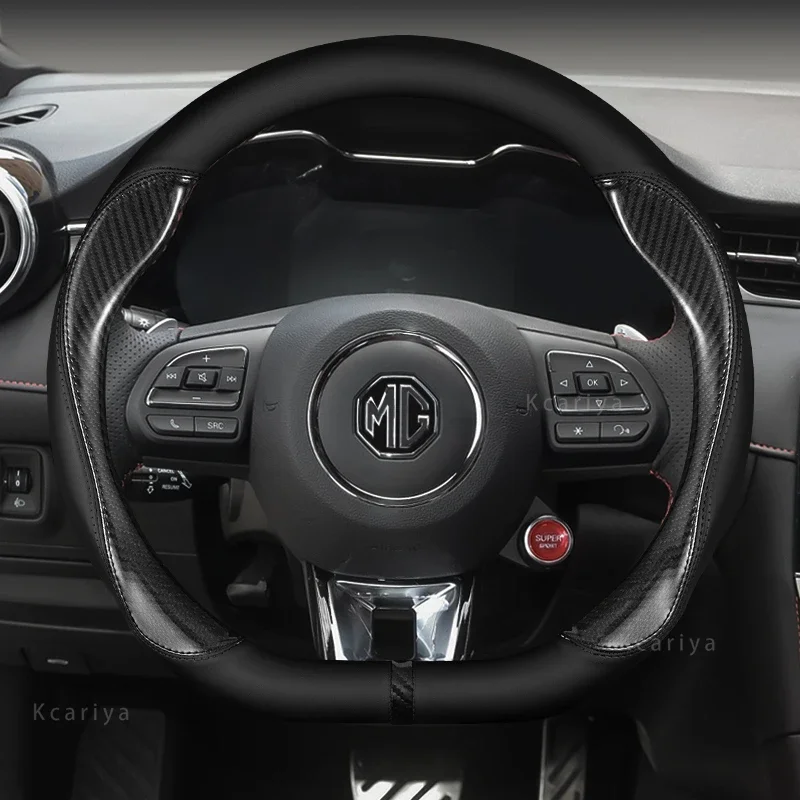 レザーステアリングホイールカバー,BMWモデル,zs,hs,gs,ehs,ezs,gt,ev