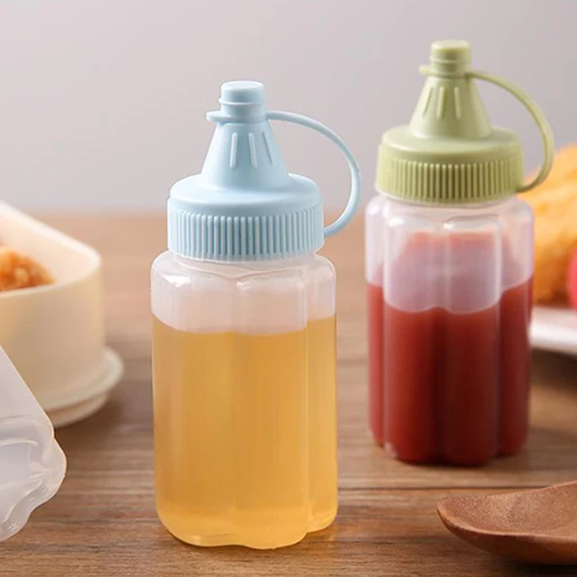 Mini Sauce Squeeze Plastic Seasoning Box Cat Claw Condiment Dressing Salad Dressing Containers For Outdoor Barbecue Camping 4