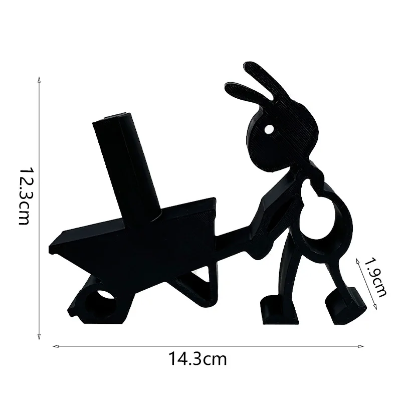 New Creative 3D printed ant shaped bathroom tissue holder cute and simple animal tissue holder toilet roll paper holder