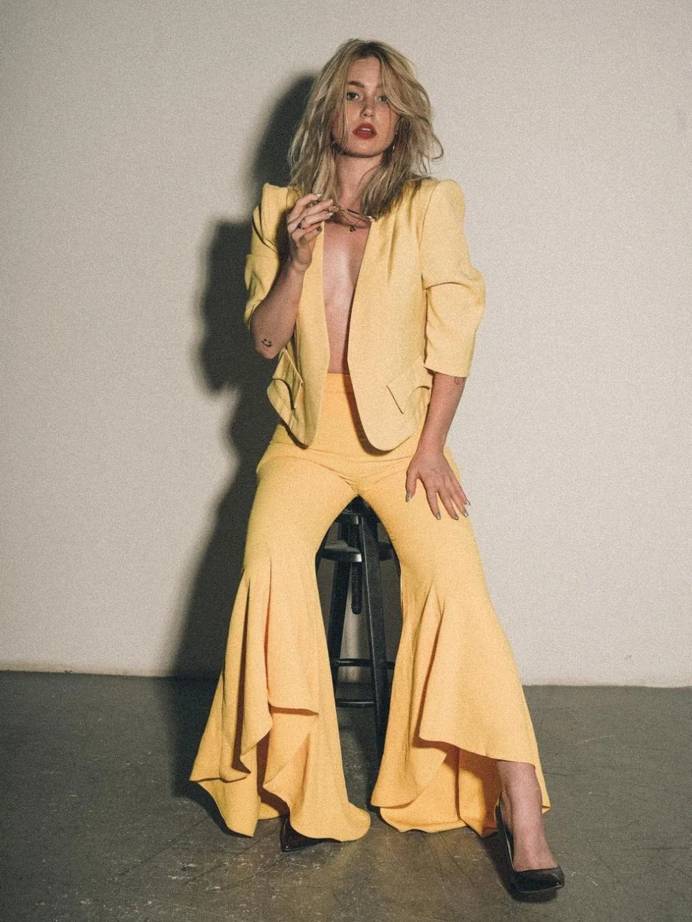 2022 Summer New Women's Casual Fashion Trousers Simple 2 Piece Set Women Suit Blazer and Pants Elegant