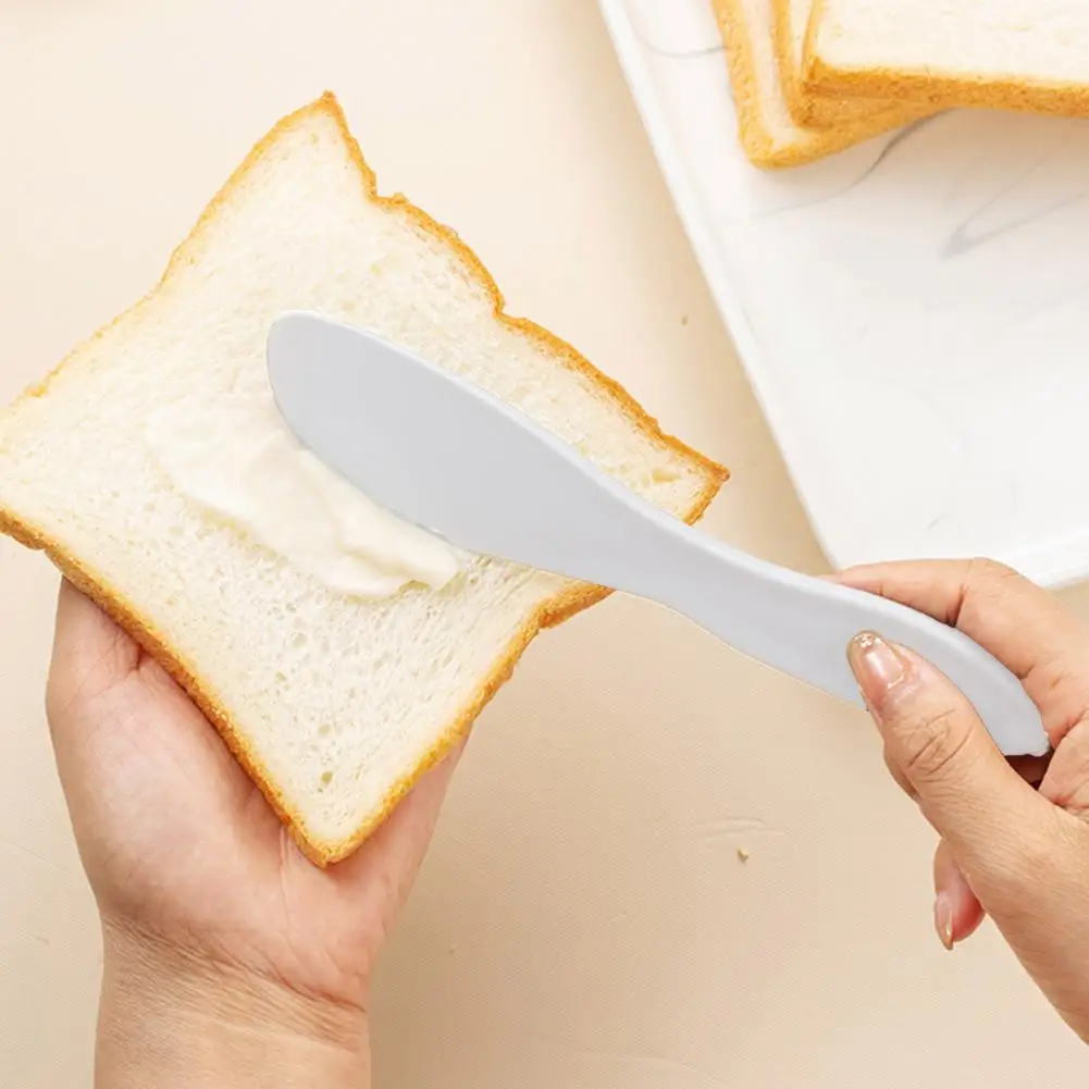 Safe Durable Kitchen Accessory Plastic Spatula Colorful Multifunctional Plastic Cake Spatula Set Easy-to-operate for Cream