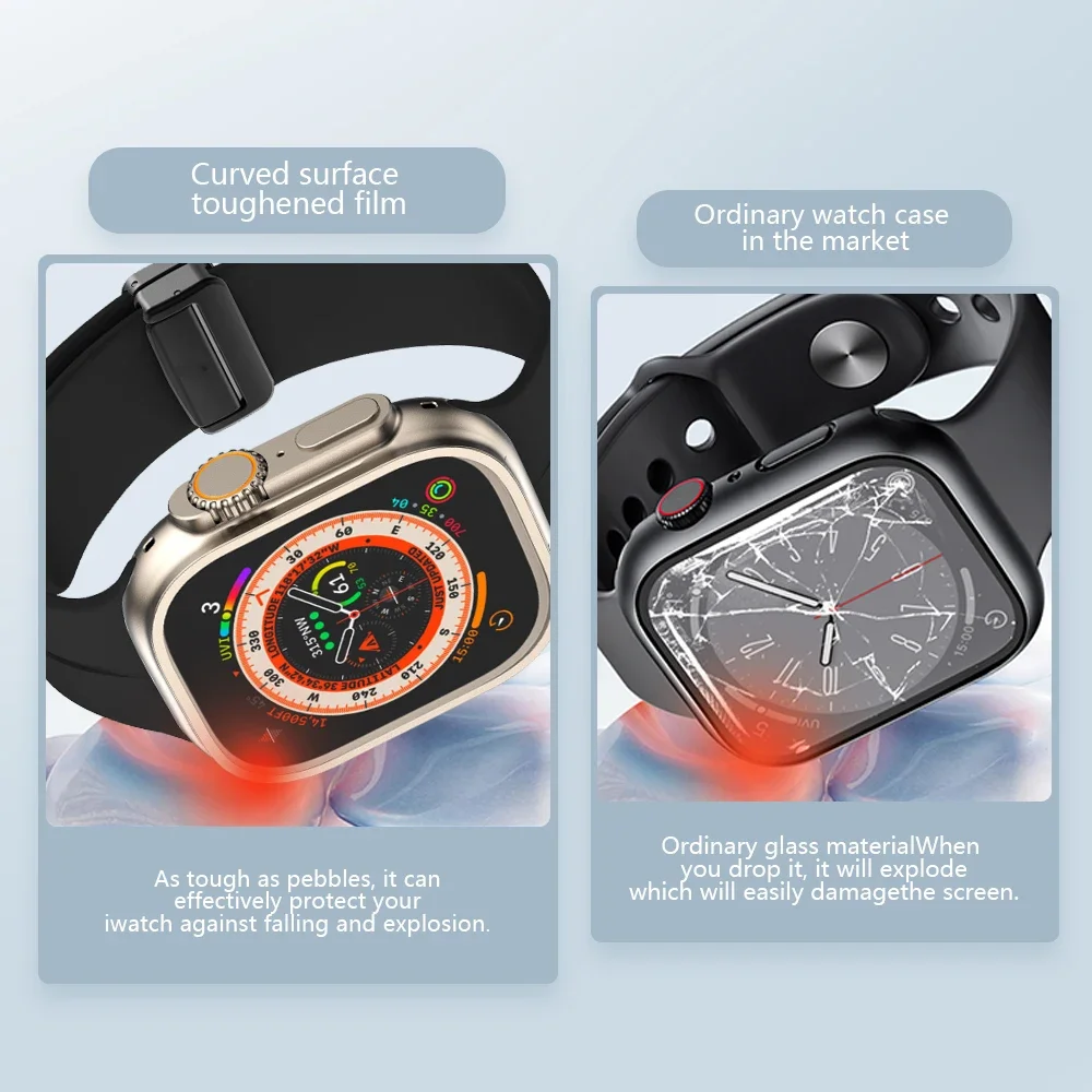 Apple watch series 5 glass material shop