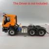 1/14 RC Tractor Truck 6x4 Metal Chassis Remoted 2-Speed Transmission Cars Model Motor Servo ESC Painted Vehicle Toys TH23190 1