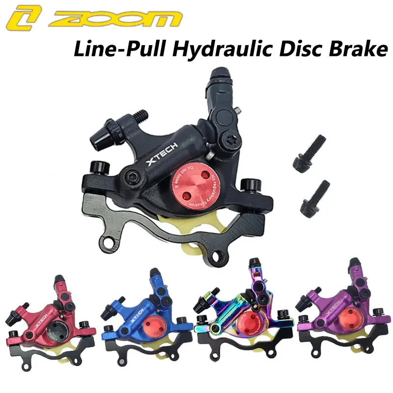 ZOOM HB-100 XTECH MTB Hydraulic Disc Brake Kit for Mountain/Electric Folding Bike Front Rear Clamps ​Bicycle Accessories