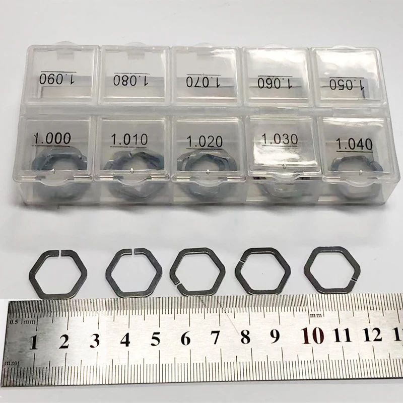 Washer Gasket Kit 50 pcs for Sie-mens Armature lift adjusting shim 0.90-0.99 common rail piezo injector gasket diesel injector washer repair tools