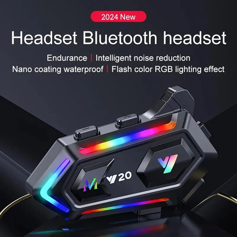 Y20     ̴ BT5.3 RGB äο ,  1000mAh  ÷̾ Ŀ´ Ŀ