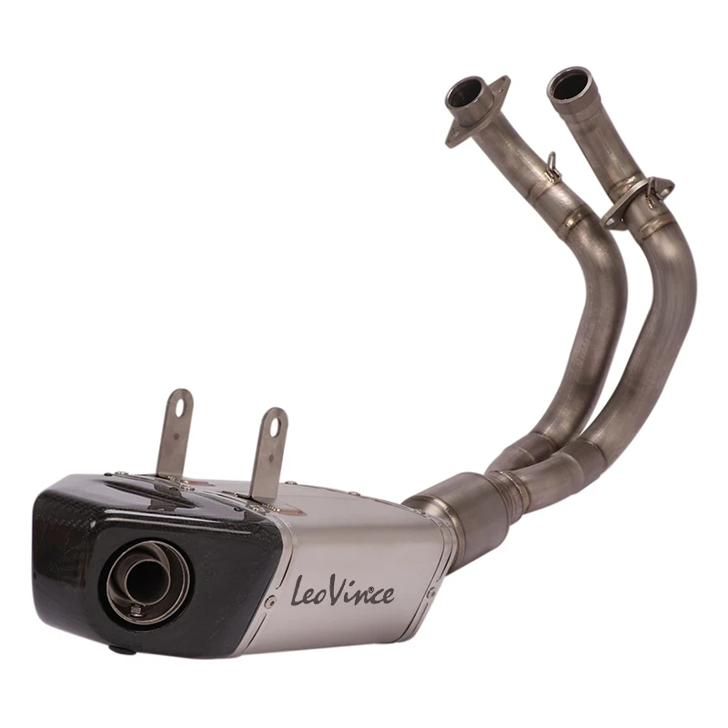 For Kawasaki Ninja 650 2017-2020 Motorcycle Exhaust System Escape Tips Pipe Front Header Link Pipe Connect Tube Titanium alloy - Image 2