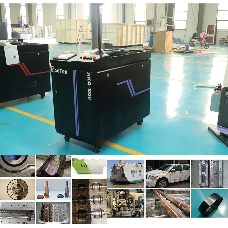 

Fiber Laser Cleaning Machine 1000w 1500w 2000w 3000w Rust Oil Paint Removal