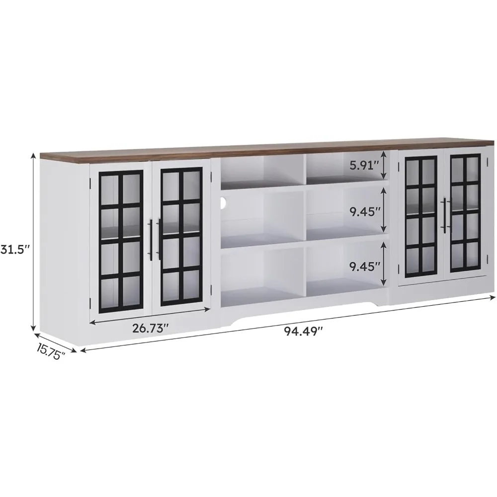 Farmhouse TV Stand 100" 2