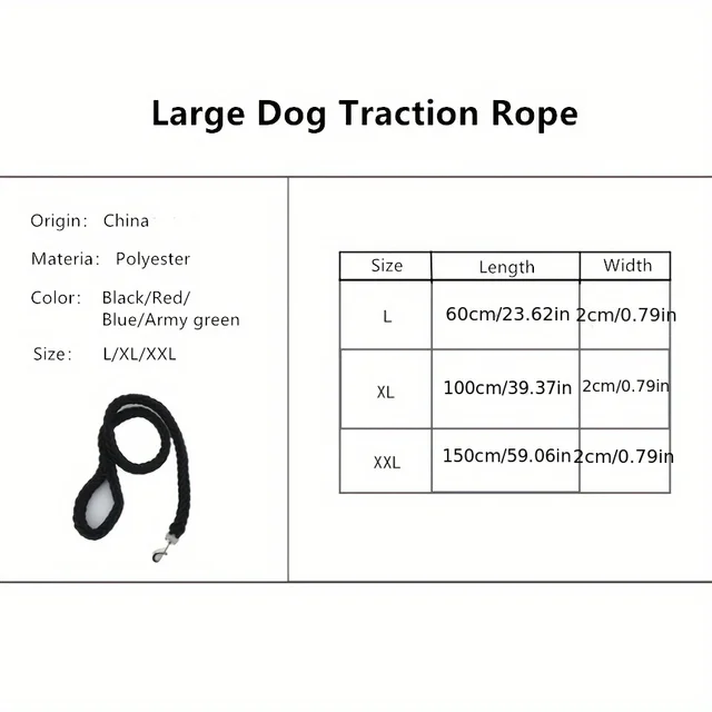 Comfort-Strong 5-Foot Braided Dog Leash: Ideal for Effective Training & Enjoyable Walks. Durability Meets Comfort 5