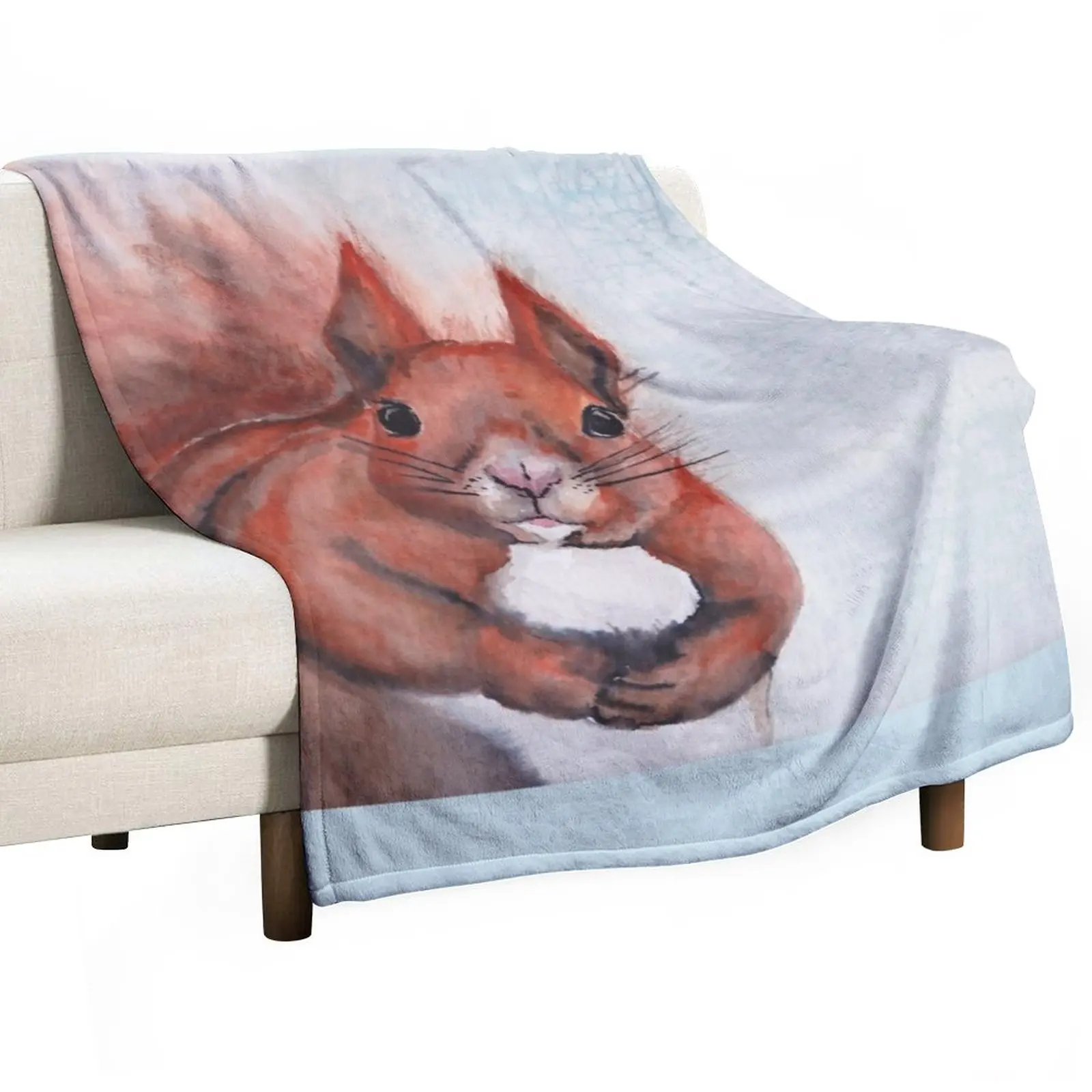 

New Squirrel I Throw Blanket Bed Single Stuffeds Beach Blankets