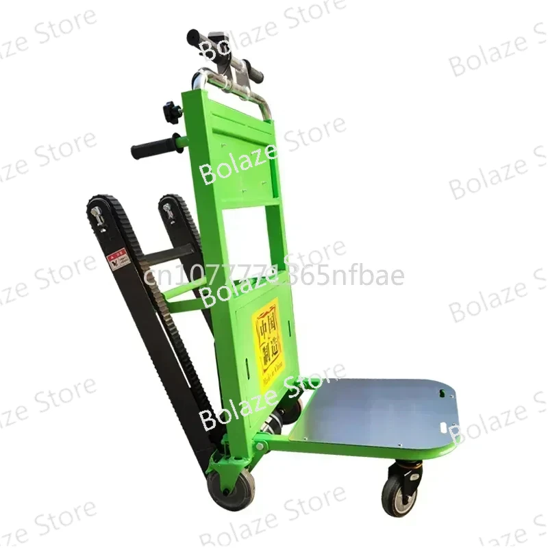 

Hand Trolley Climbing Cart Crawler-type Up And Down Stair Climber Folding Hand Trolley，120kg Electric Stair Climbing Car,