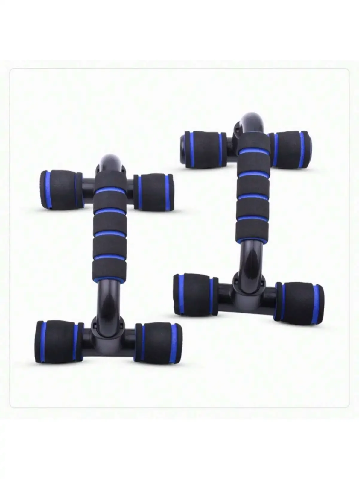 Sponge foam push ups H-shaped push ups trainer household fitness small equipment 2pcs for men and women at home